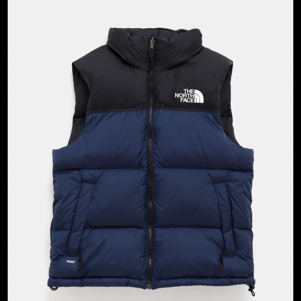 Men’s The North Face XXL Navy Blue Puffer Vest